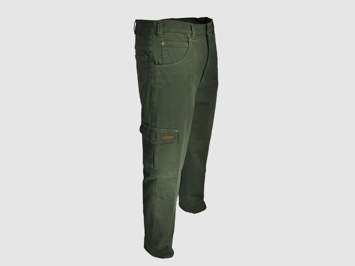 Pantalones Overhues & Schüssler 5-Pocket Thermolite Bolsa para pierna y cuchillo