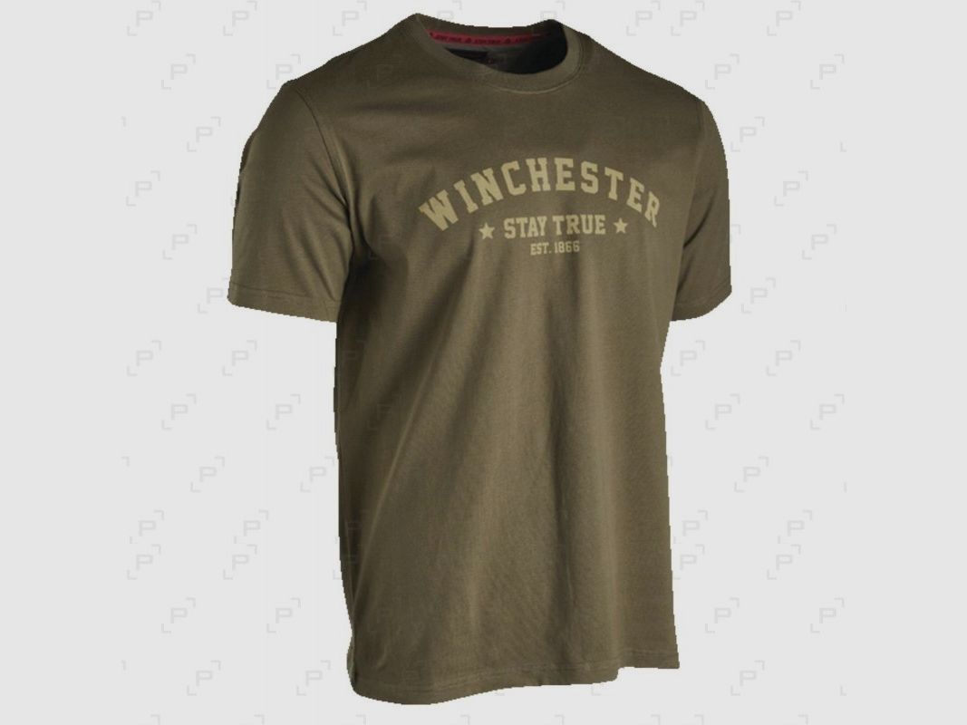 T-Shirt mit kurzen Ärmeln WINCHESTER ROCKDALE OLIVE