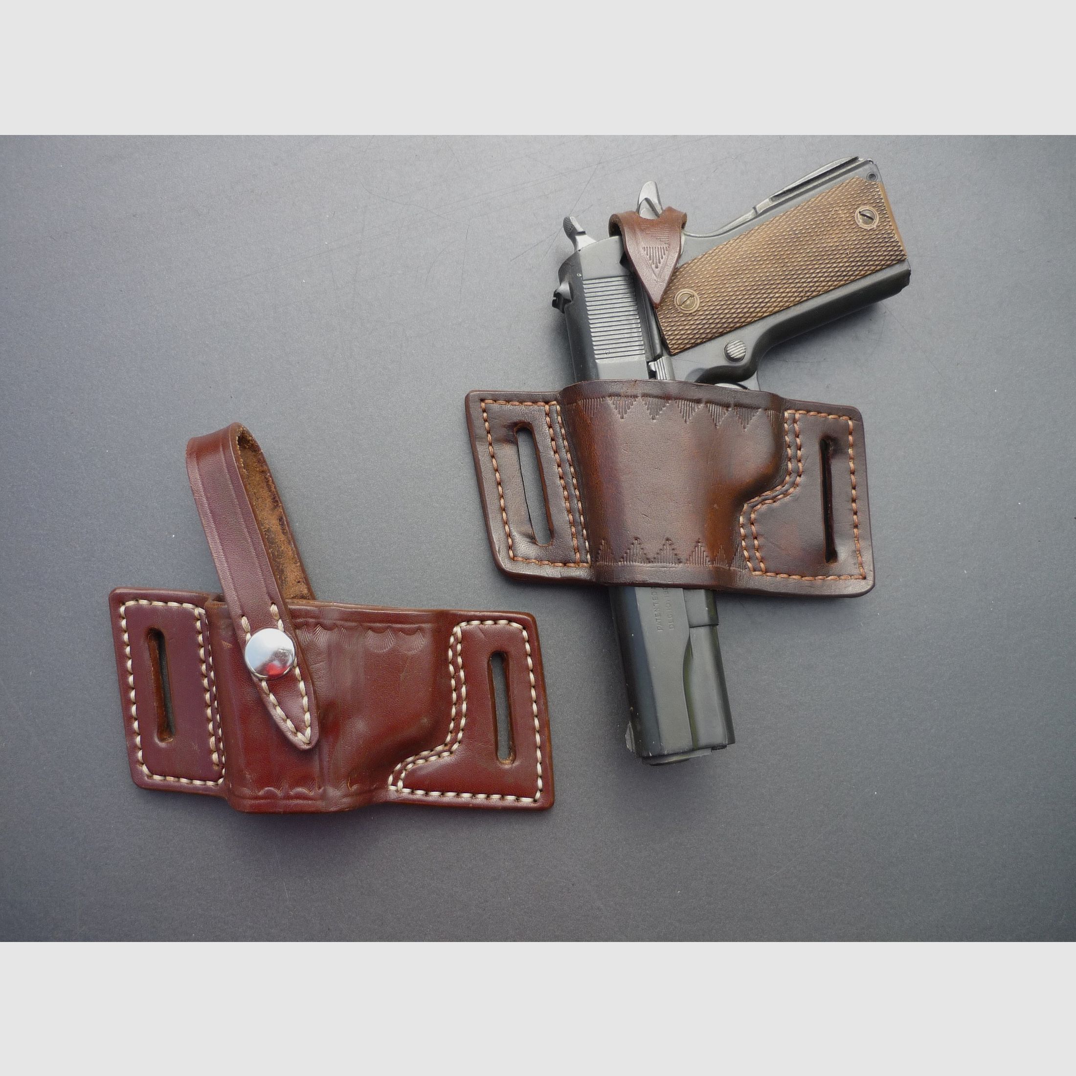 HKDesign Holster Art. No. 006 Yaqui Holster for Colt 1911 or Star 30 M - Left-handed