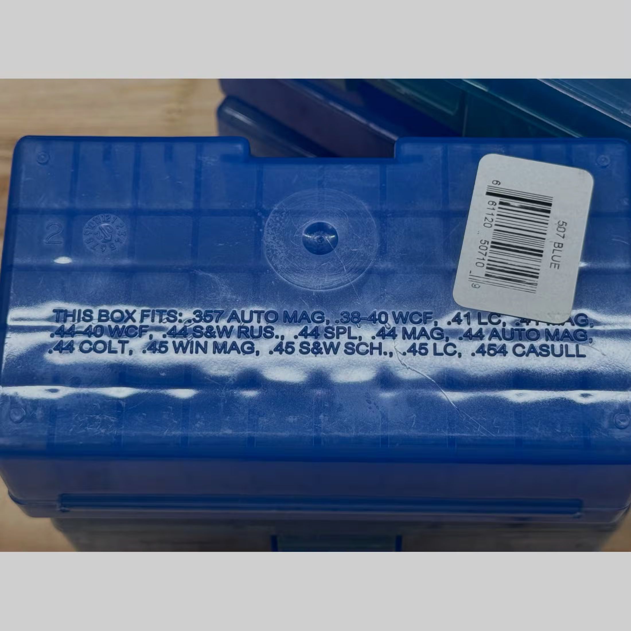 Frankford Arsenal ammunition box #507 (12 pieces)