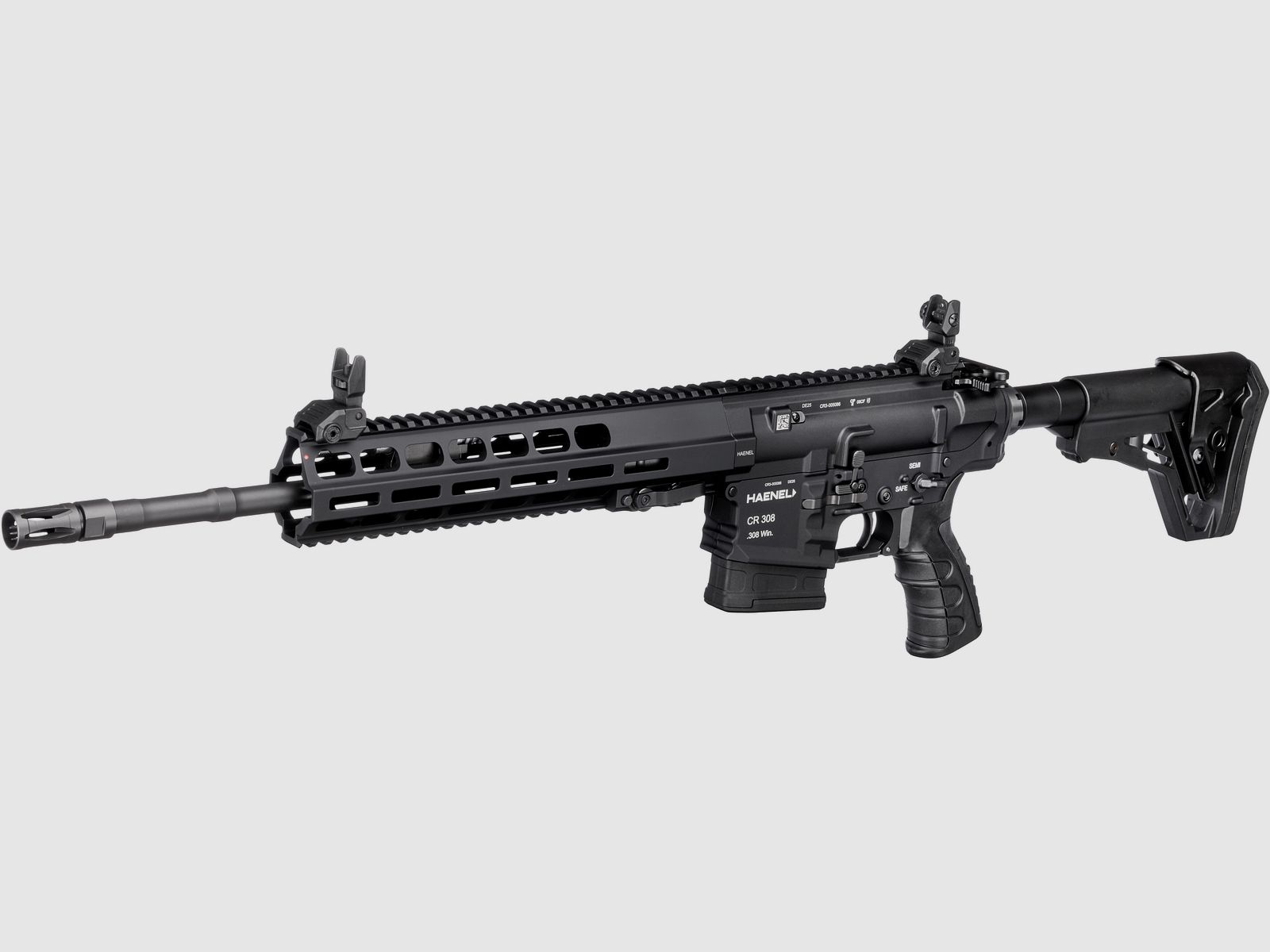 Haenel CR 308 M-LOK Handschutz 16,65", Matchabzug 1720N, Kal. .308 Win.