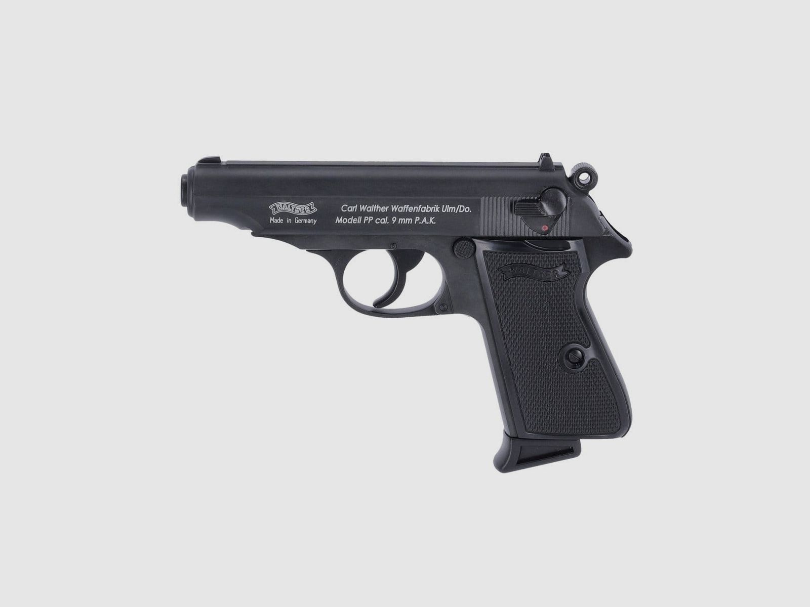 Pistola de alarma Walther PP 9 mm P.A.K. negra