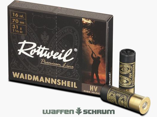 Rottweil 16/70 Waidmannsheil HV  3,2mm - 31g