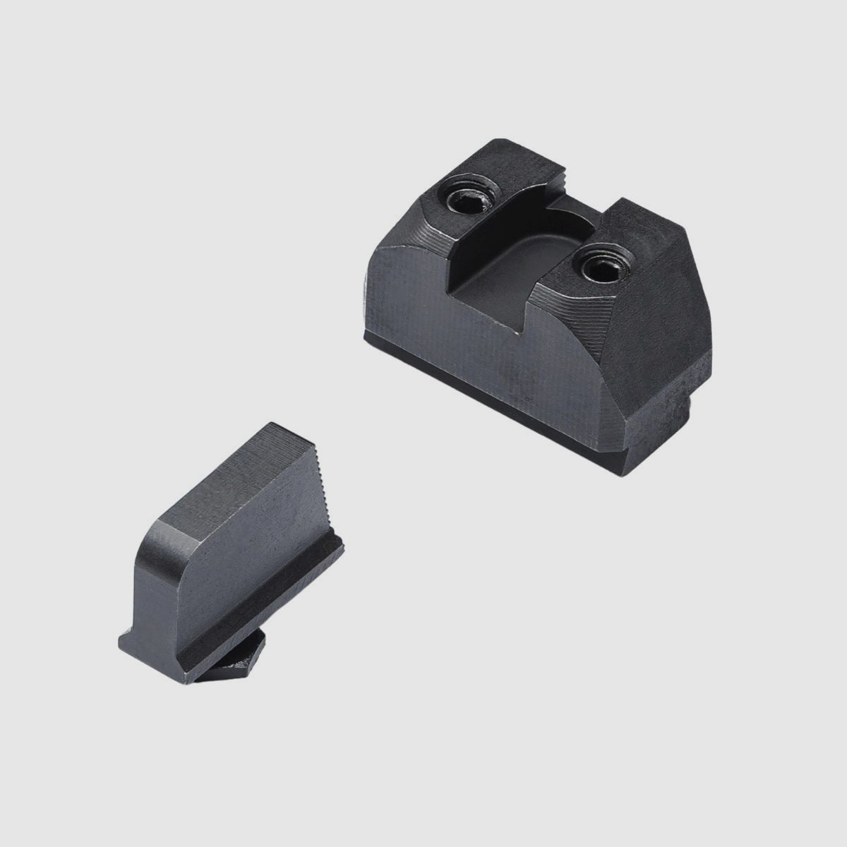 DTF - Wysokie przyrządy celownicze DTF Analog Sights High do Glock Gen 5 /6 - Black On Black, zdjęcie 2 z 5