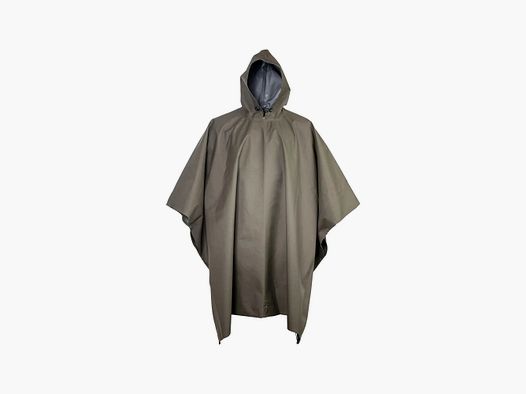Bundeswehr Original BW Regenponcho IRR RAL 7013