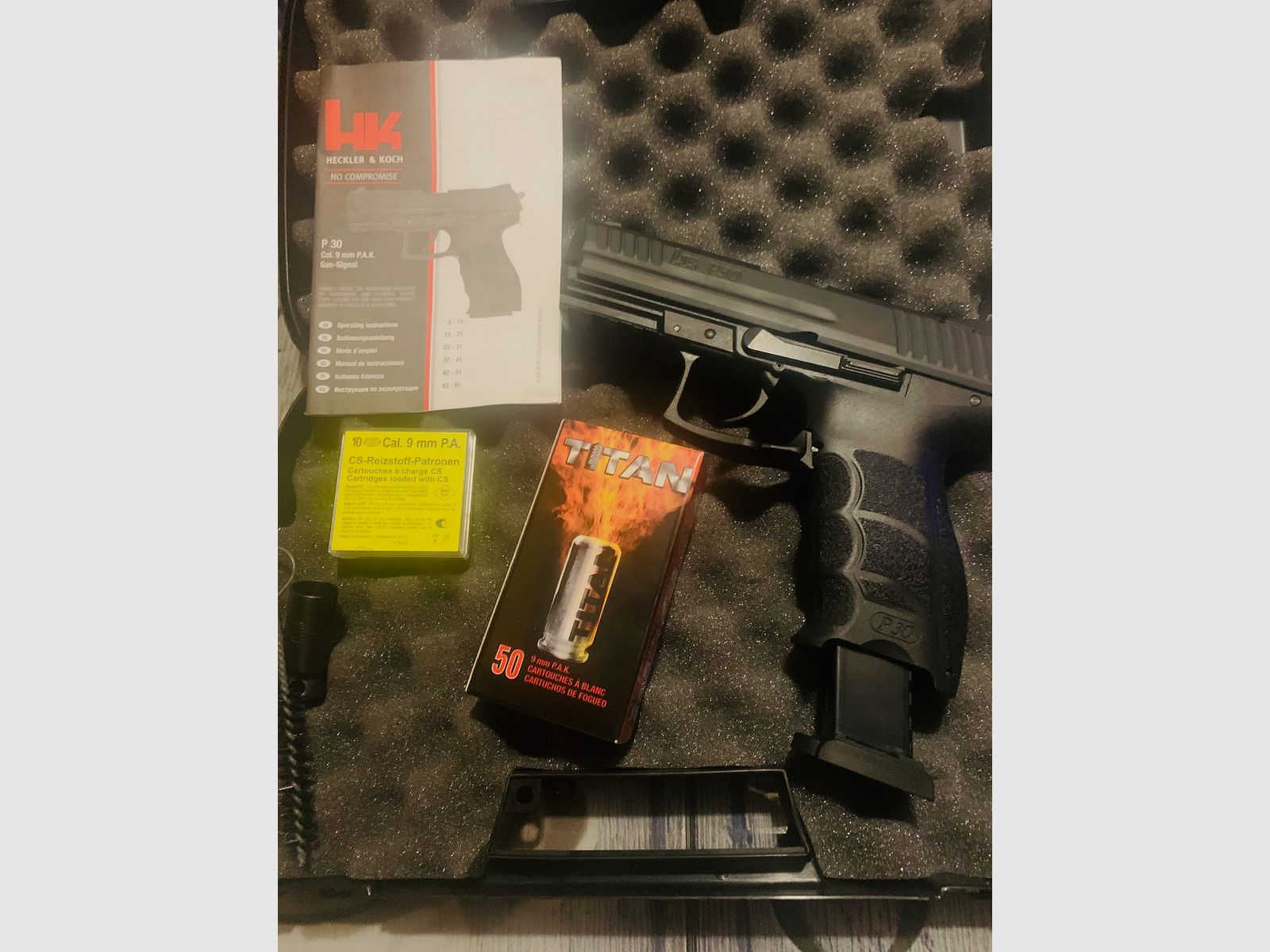 Heckler und Koch 9mm P30 Schreckschuss 