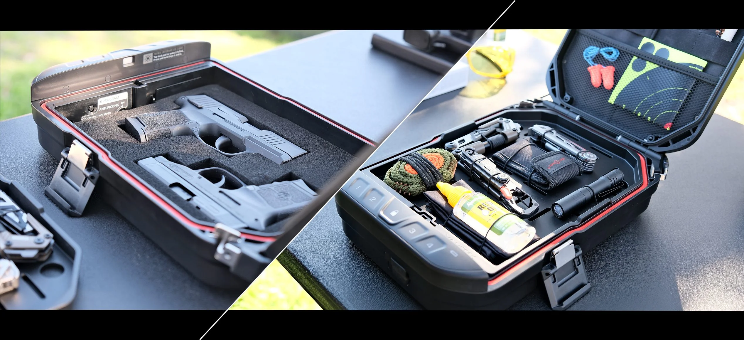 Vaultek Veiligheidsbox LifePod BLP20 -Titanium Grijs -Biometrisch, afbeelding 9 van 9