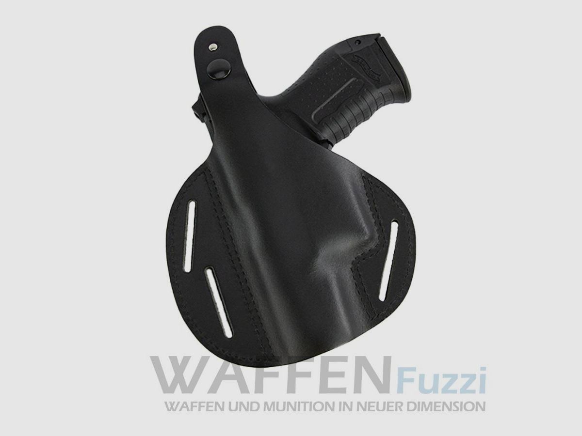 Gürtelholster Quick Defense aus Leder für Walther P99 PPQ M2 PK380