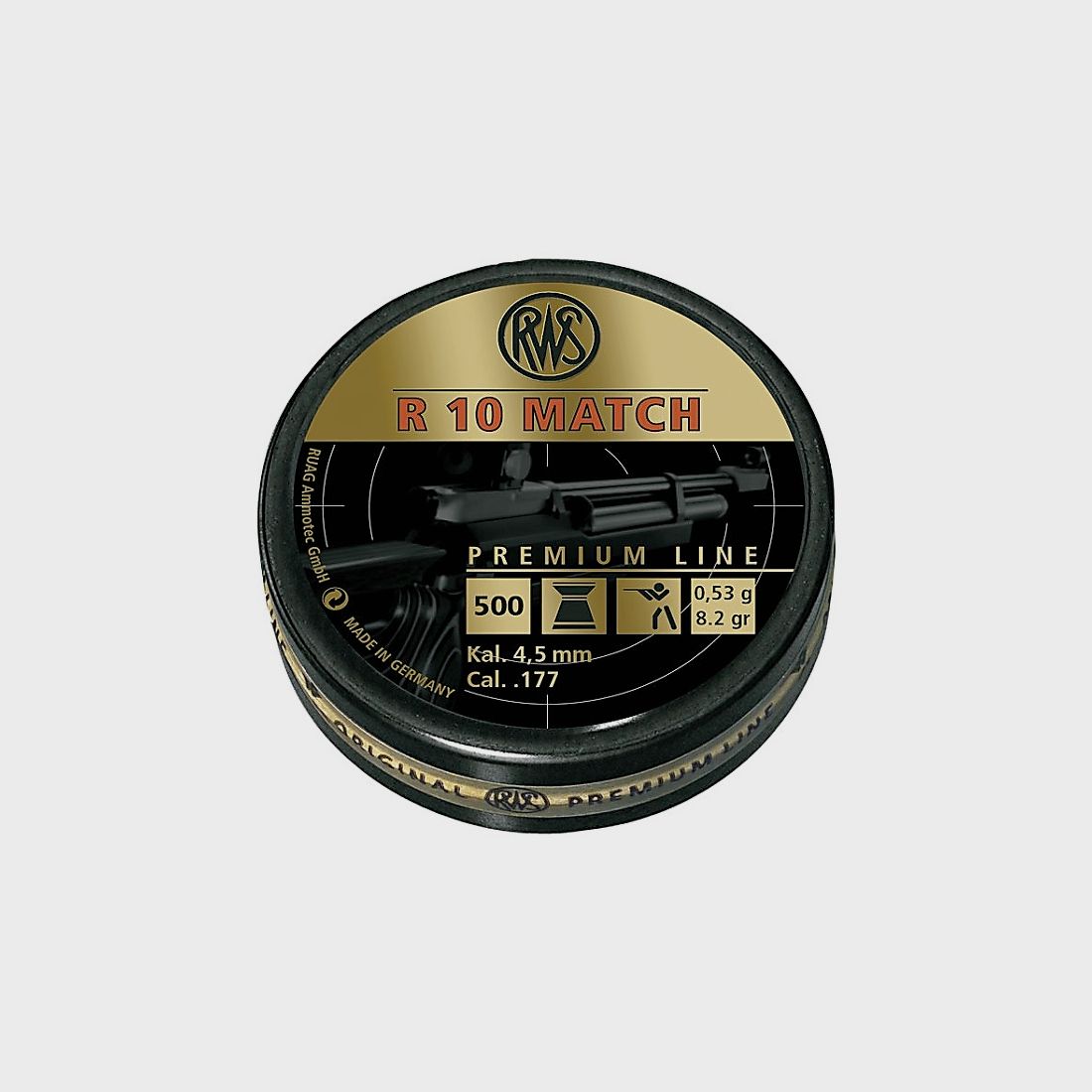 RWS PREMIUM LINE R10 DIABOLO 4,5MM