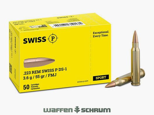 SwissP DS-1 3,6g - 55gr .223Rem