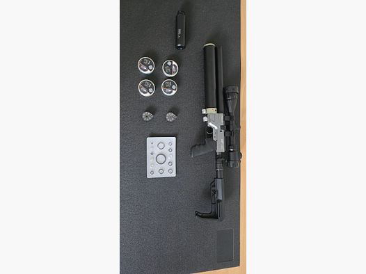Verkaufe AEA HP Max MK1 9mm + FX Zielfernrohr + umfangreiches Zubehör – Top Zustand!