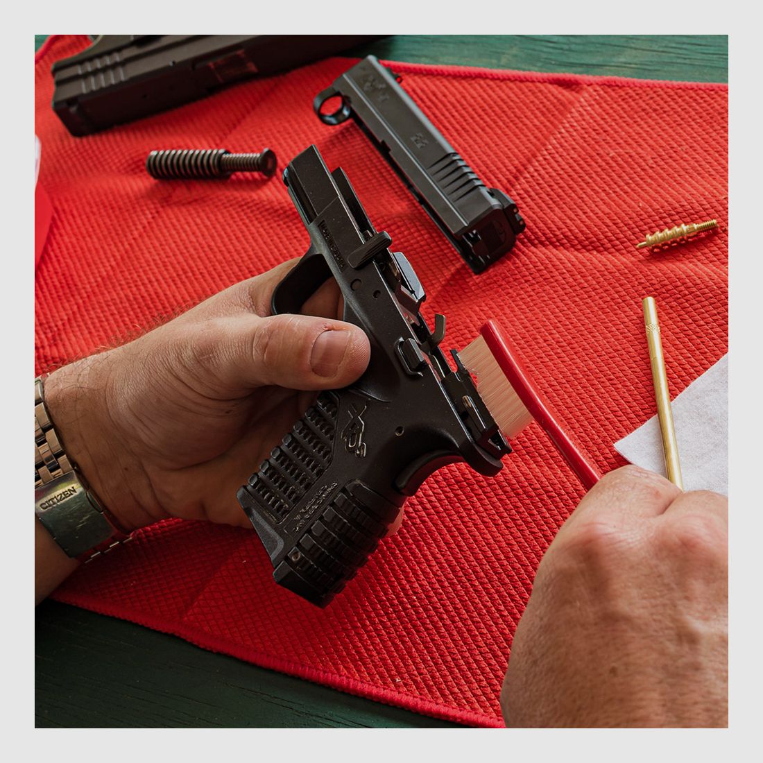 Shooter's Choice Nylon Putzbürsten – 20er Pack (SHF-316R-20)