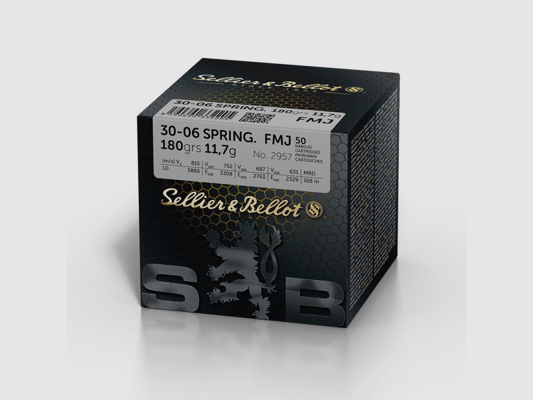 MUNITION PATRONEN SELLIER & BELLOT 30-06 VERSAND X50, Bild 1 von 2