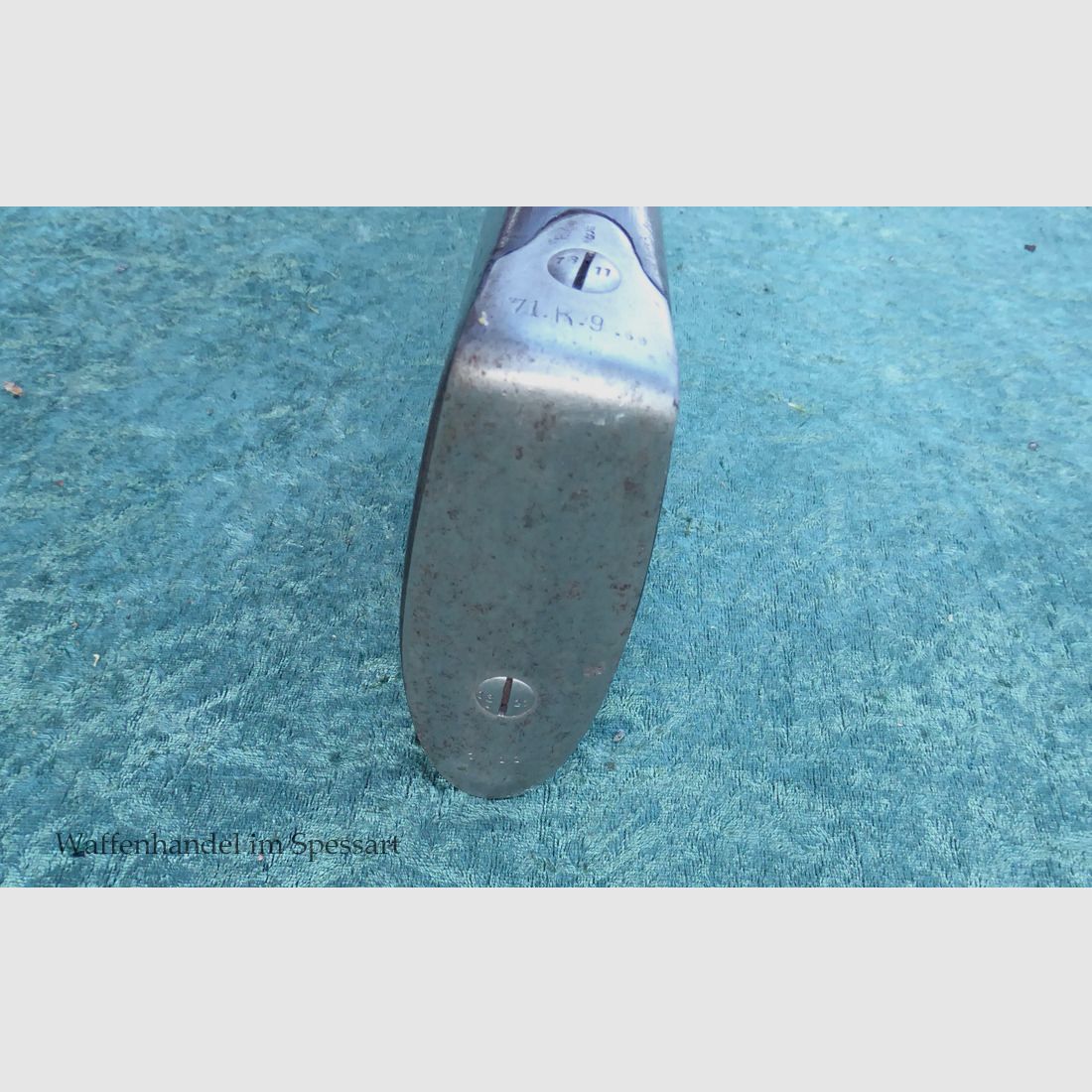 aguja de encendido fusil de infantería Mod.1862, Spandau de 1867.