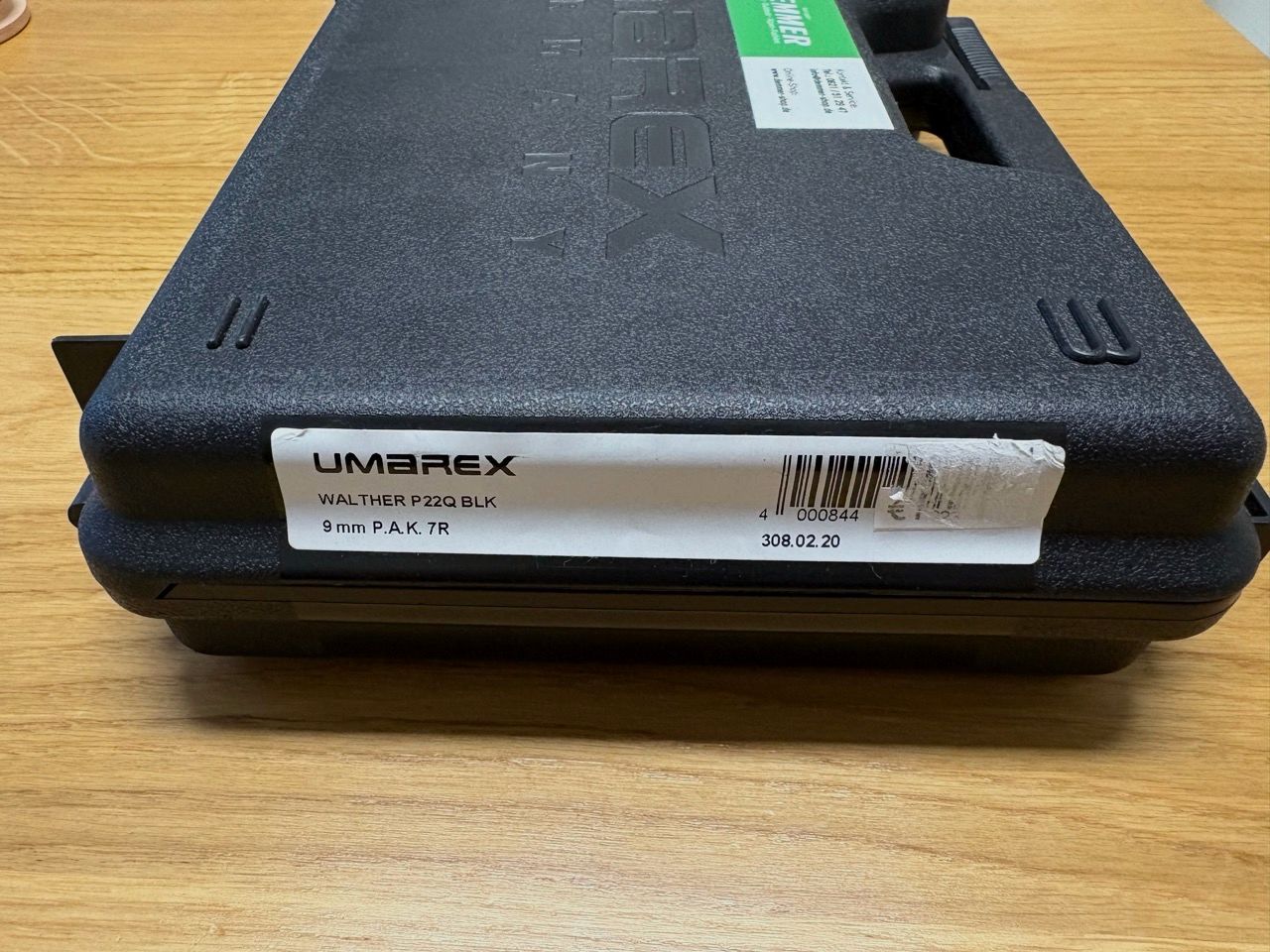 Walther P22Q 9mm P.A.K. Schreckschusspistole Schwarz