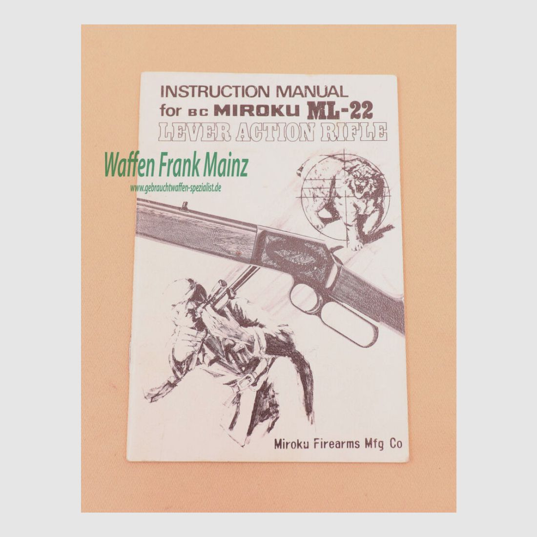 Miroku - Japon Mode d'emploi Mod. ML-22