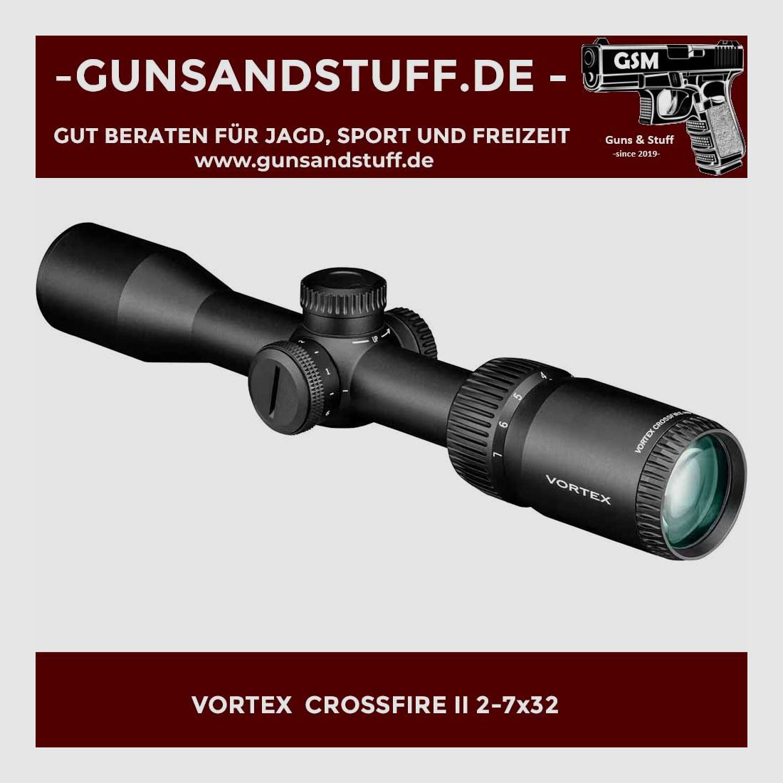 VORTEX CROSSFIRE II 2-7×32