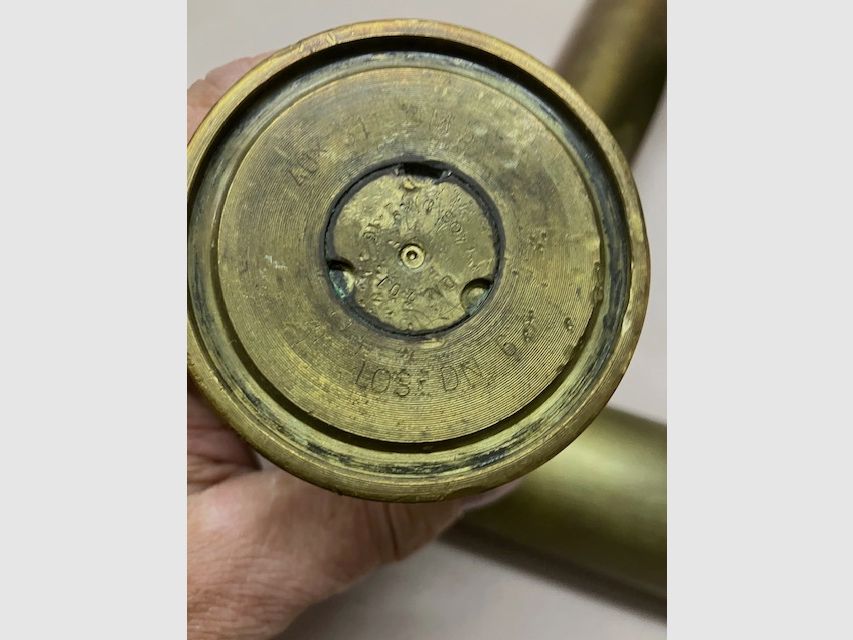 Convolute decorative tank shells, brass shells, brass vase, flower vase