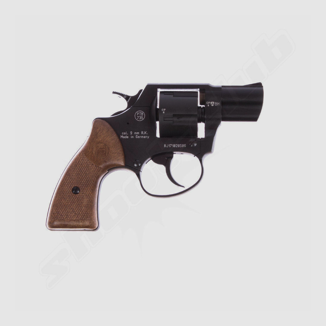 Various Röhm RG 59 Le Petit blued blank firing revolver