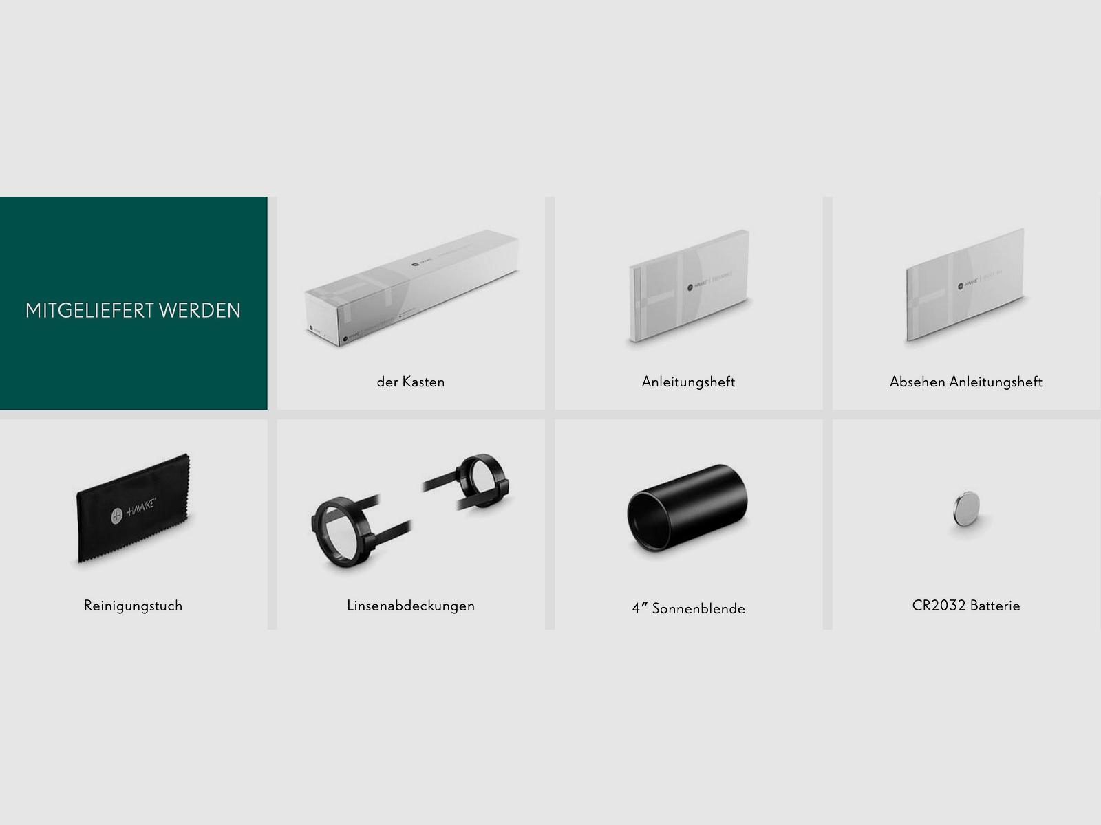 HAWKE 16350 Zielfernrohr ENDURANCE 30 WA SF 4-16x50 LR DOT 8x