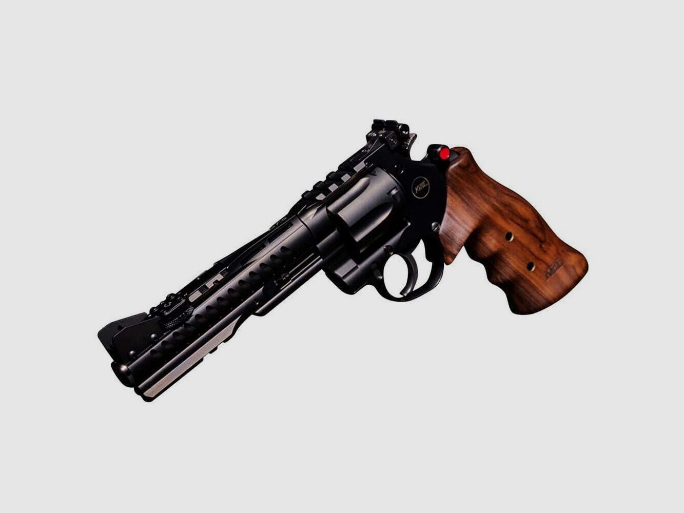 Revolver Korth Super Sport GTS Noir 6″ Jim Wilson Grip Cal. 357 Magnum – Kit Performance, image 1 sur 2