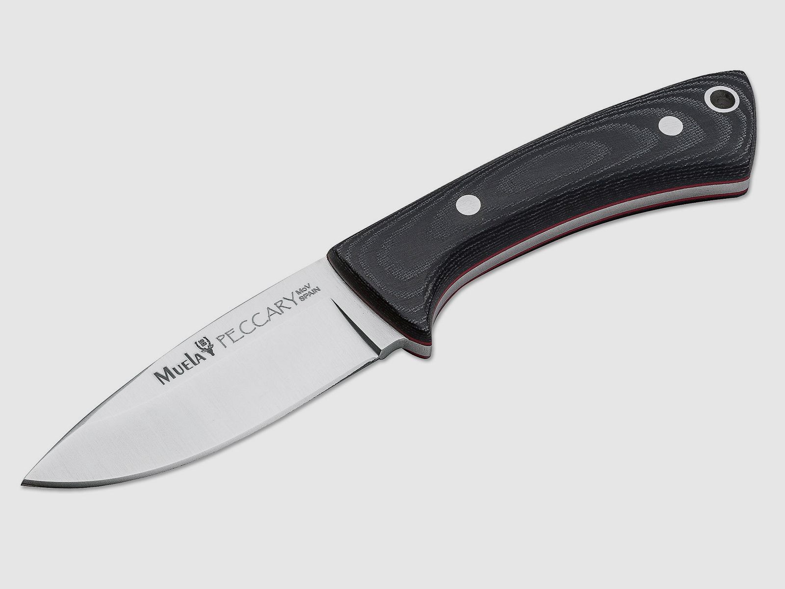 Muela Neckknife Peccary Schwarz