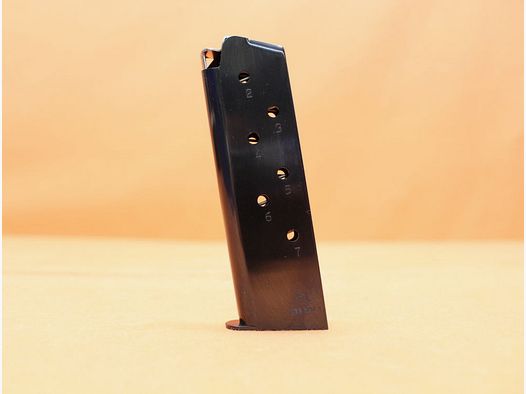 MEC-GAR Colt 1911: Magazin MEC-GAR 7-Schuss brüniert .45Auto (.45ACP)