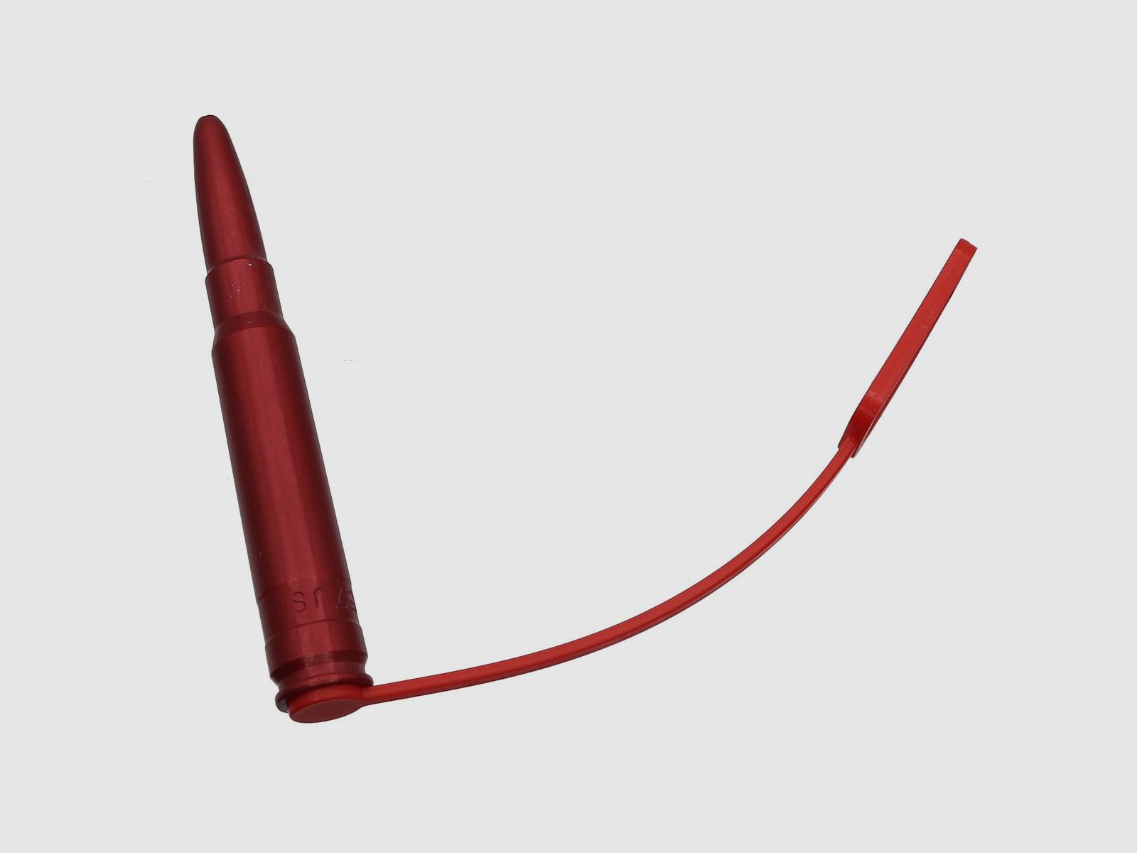 Alu Pufferpatrone mit Sicherheitsfahne - 8x57JS