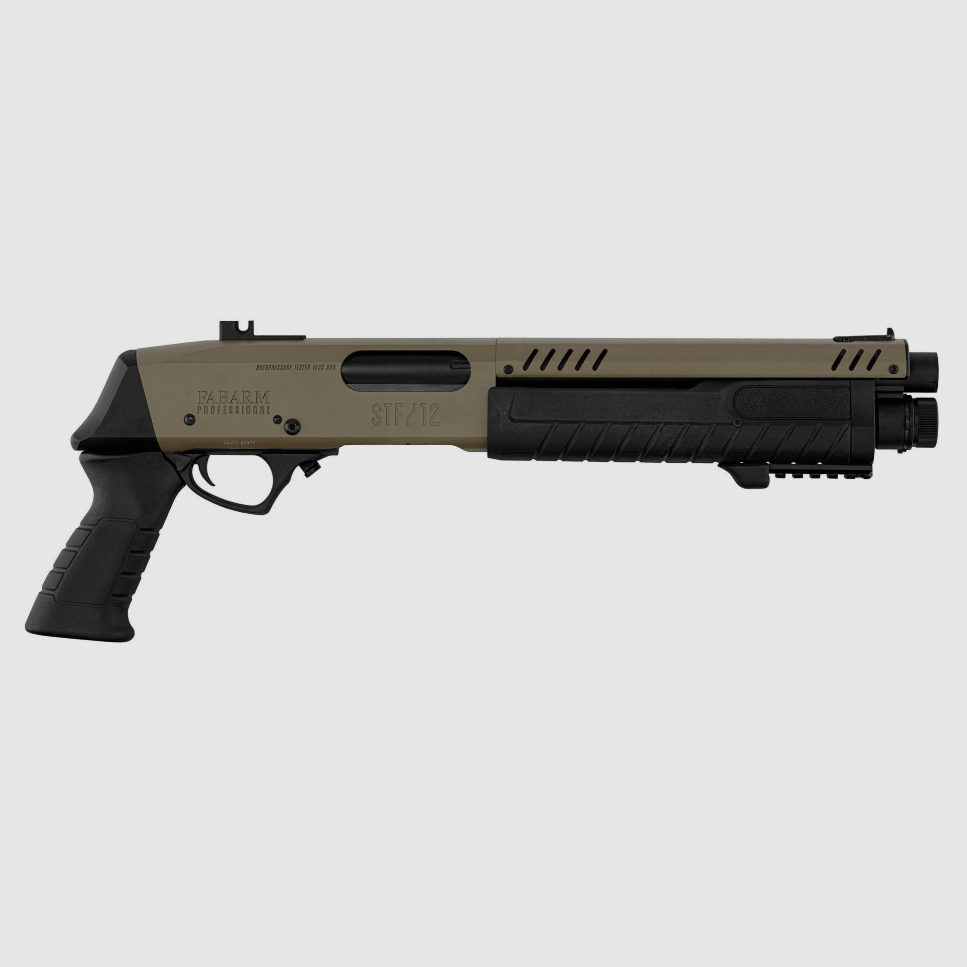 FABARM STF12 Inicial corto US Tan 6mm - Airsoft Gas libre a partir de 18 Nuevo en stock