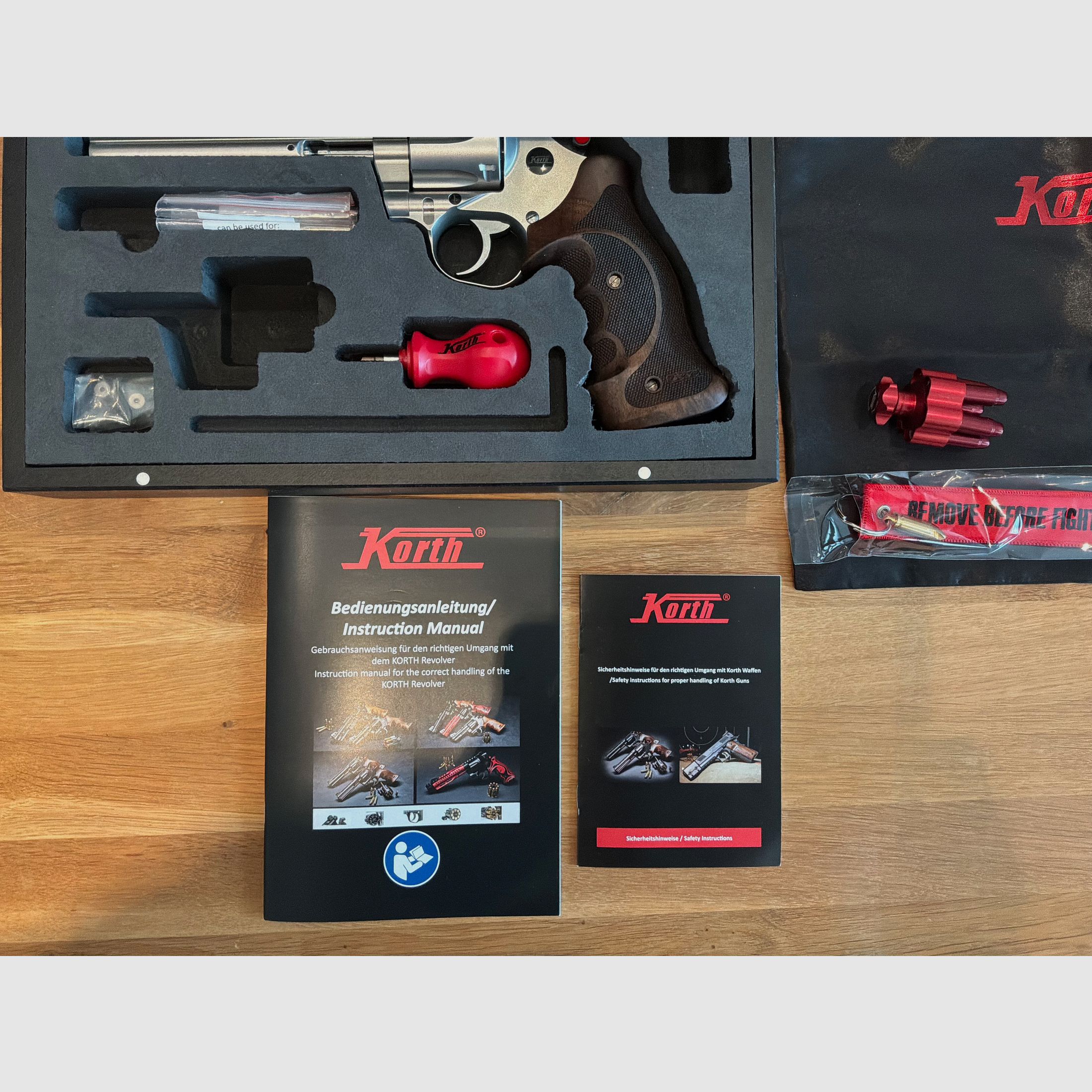 KORTH Revolver Classic Kaliber .357 Mag 6 Zoll silber