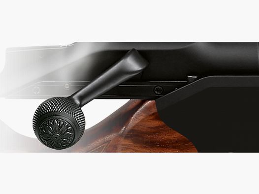 Blaser Kammergriffkugel Stahl schwarz mit Fischhaut