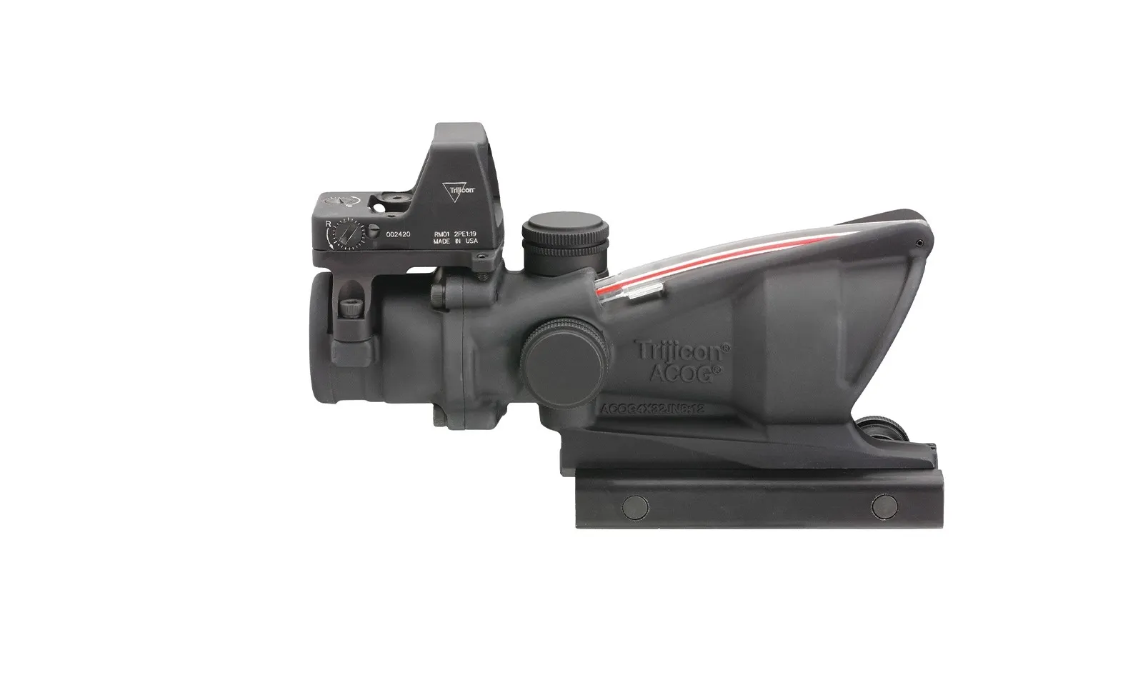 Trijicon ACOG 4×32 Red Crosshair Zielfernrohr .223 mit RMR Type 2 Red Dot, Bild 6 von 10