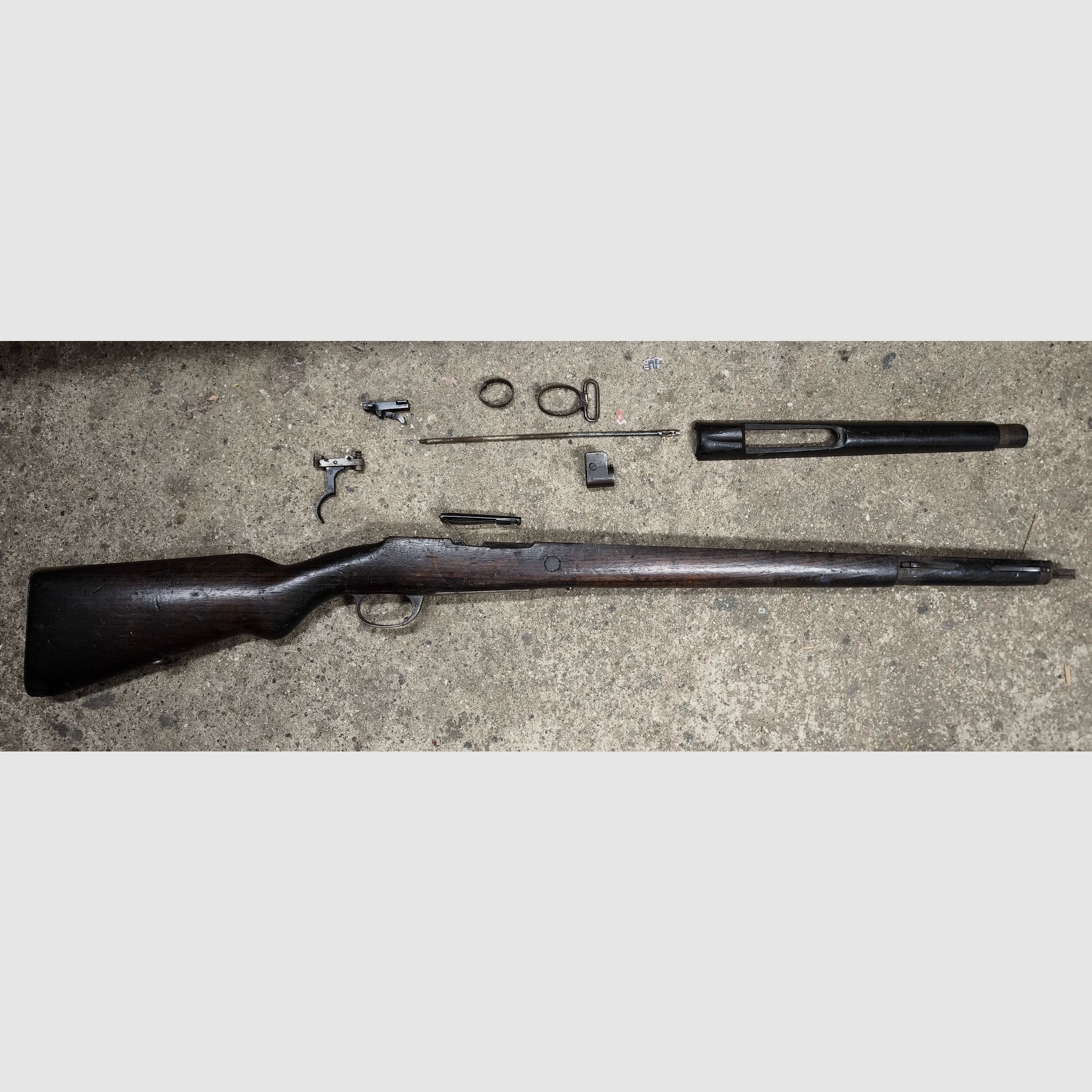 K98 Org. stock and parts