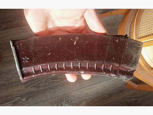 Russisches AK74 Tula Plum Deko Magazin (unbrauchbar/deaktiviert) // CCCP / Yunker