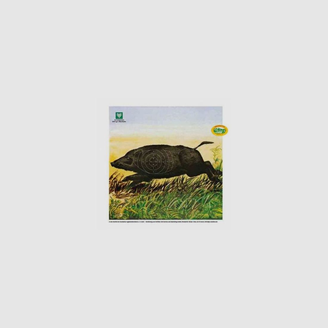 DJV Wild Boar Target