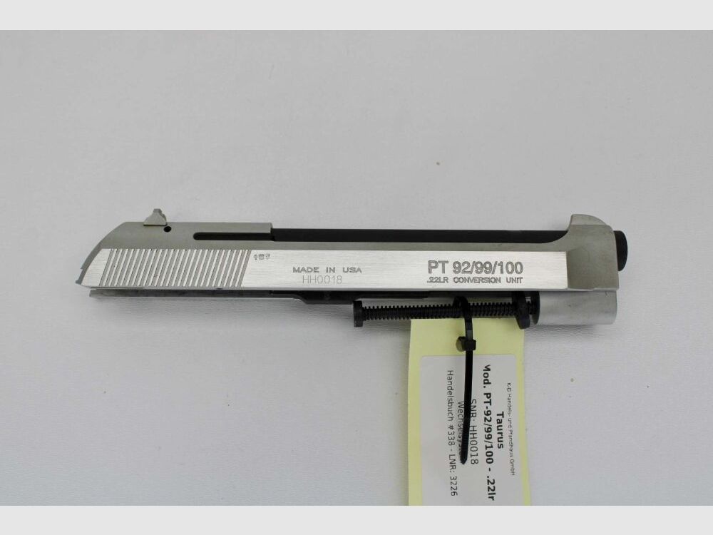 Pistolet Taurus PT 92AFS cal. 9 Para et système de conversion PT 92/99/100 cal. .22l 9mmLuger, image 6 sur 6