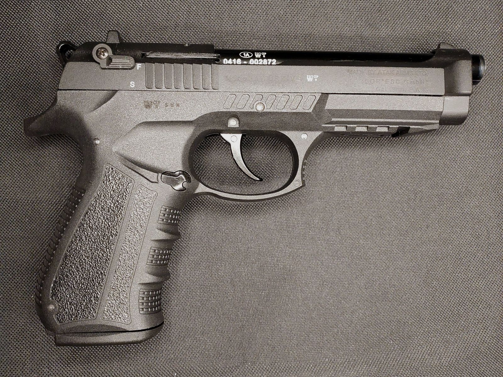 Zoraki 918 9mm P.A.K. negro - viejo (PTB 965)