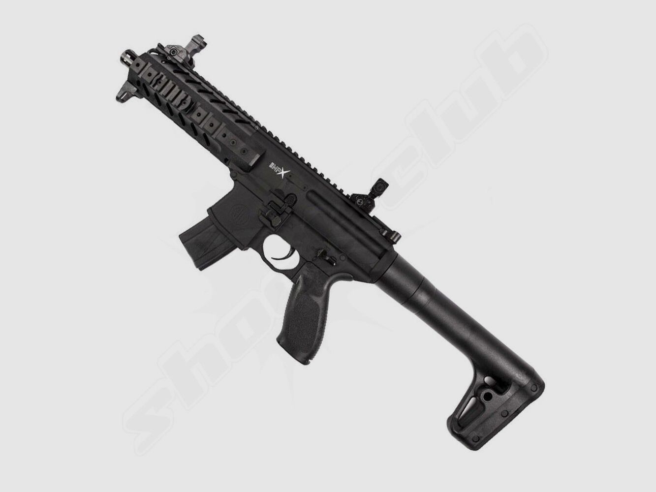 Sig Sauer	 MPX  CO2-Gewehr schwarz 4,5mm Diabolos im Set