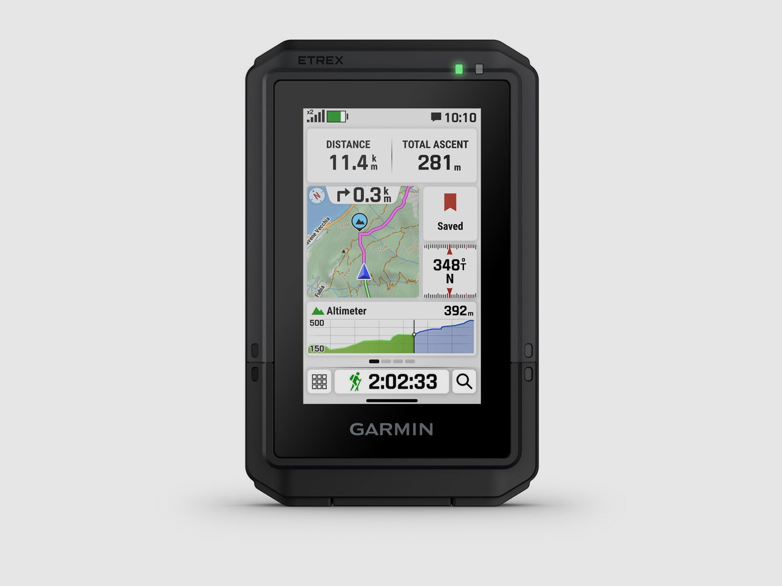 Garmin eTrex Touch GPS de mano con pantalla táctil, imagen 2 de 2