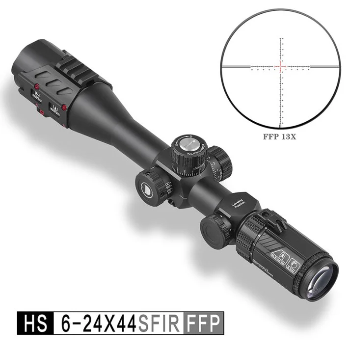 Luneta celownicza DiscoveryOpt HS 6-24×44 SFIR FFP + Montaż, zdjęcie 1 z 9