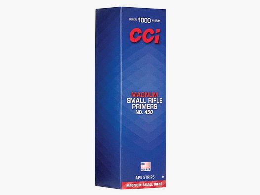 CCI Ammunition Primer No 450 Small Rifle Magnum