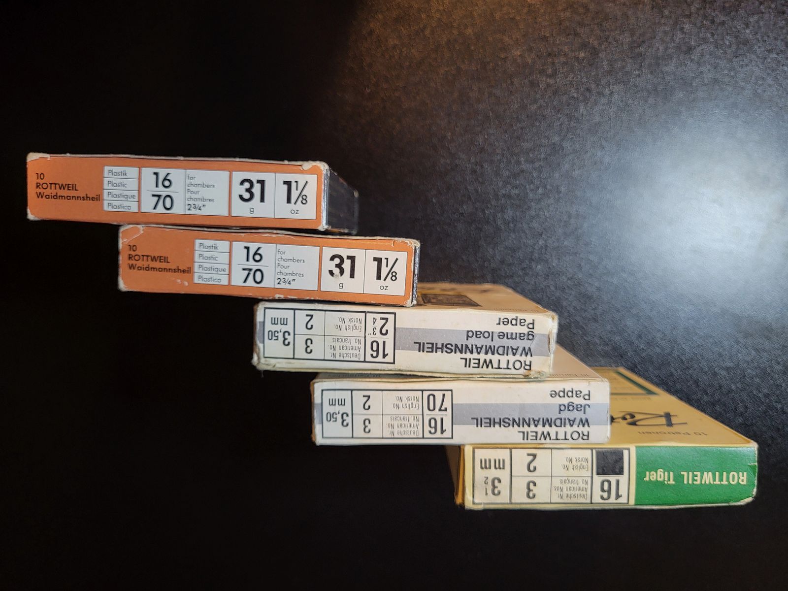 Rottweil Waidmannsheil & Tiger 16/70