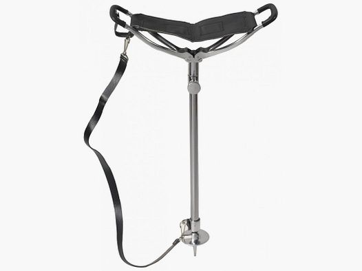 Verstelbare metalen zitstok Pisteurs 60/100cm