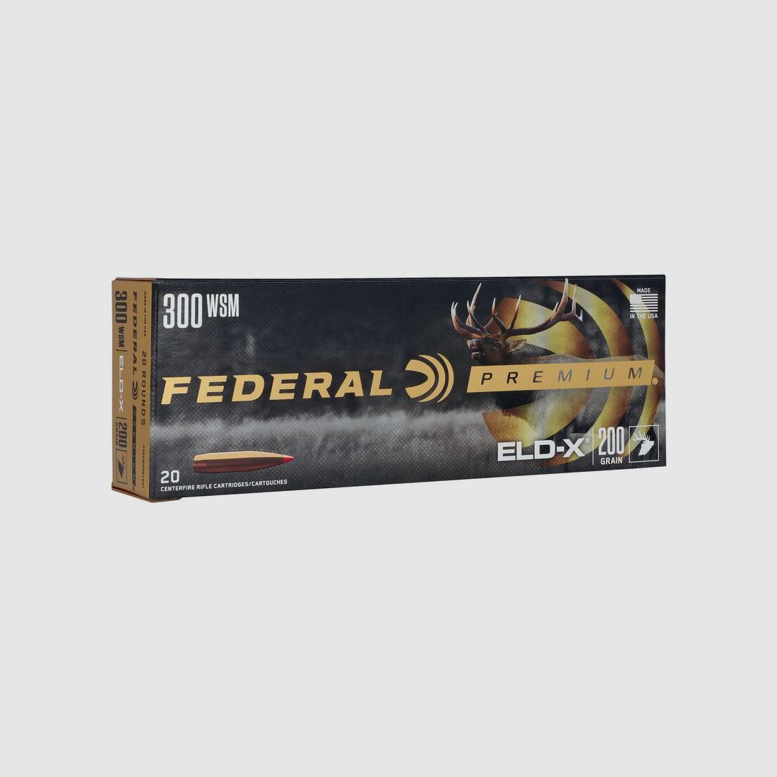 Federal Munizioni per Fucile Premium .300 Win. Short Mag. 13g ELD-X