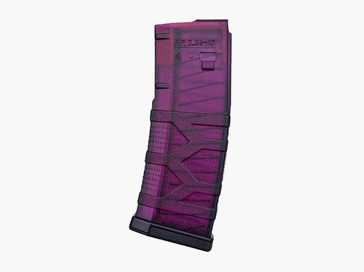 Magazynek AR15 Polimer 30 Naboi, KM-C331 Smoke Violet - FireOn / Kobold Customs