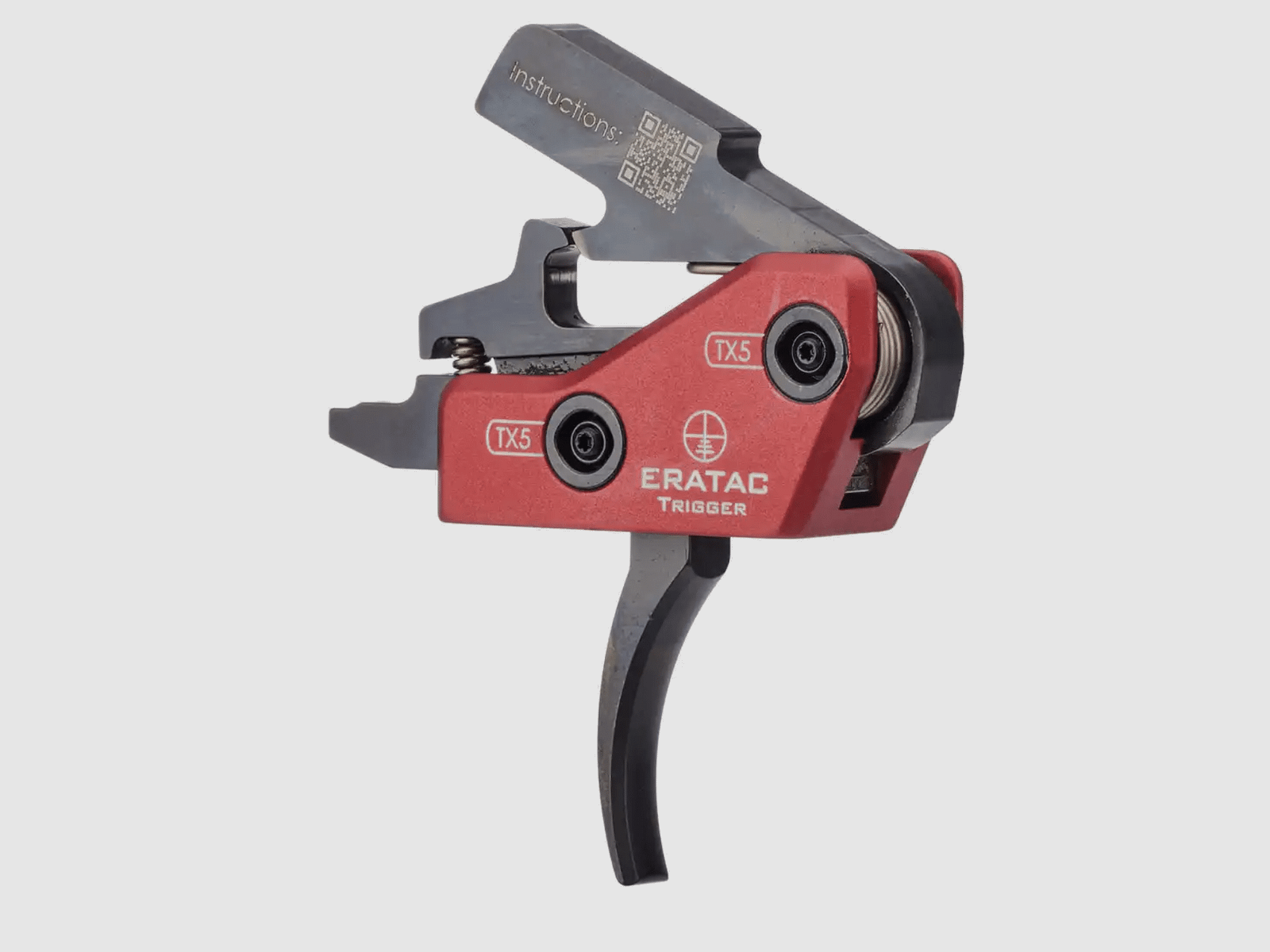 Eratac Drop-In Trigger für AR-15-Systeme mit gebogenem Abzugszüngel, Bild 1 von 2