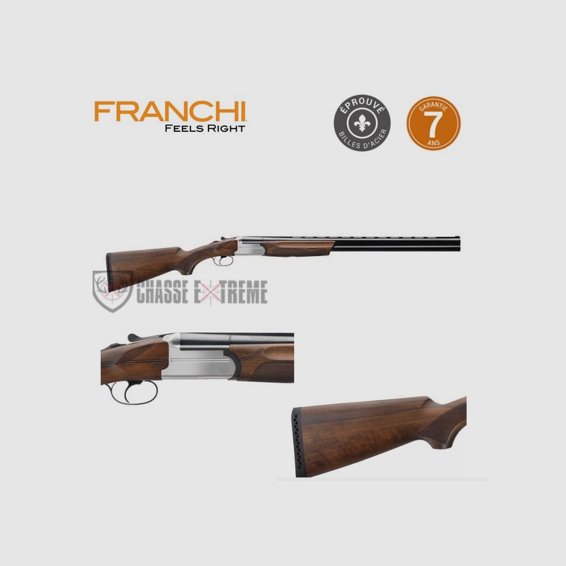 Flinte FRANCHI Feeling Stahl Auswerfer 410/76