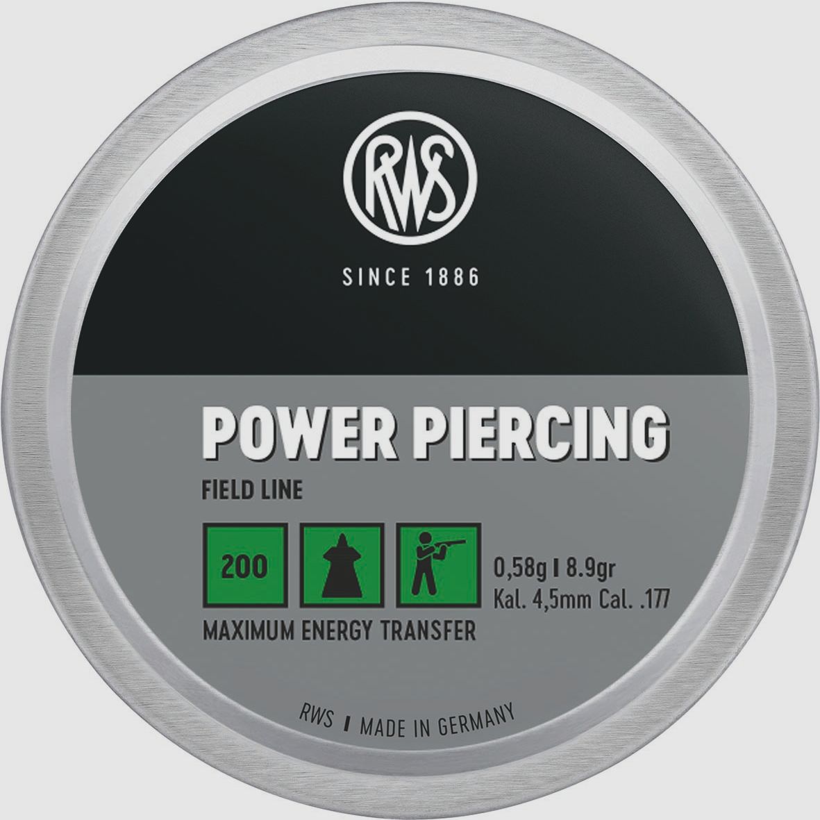RWS Power Piercing 4,5 mm 200 St.