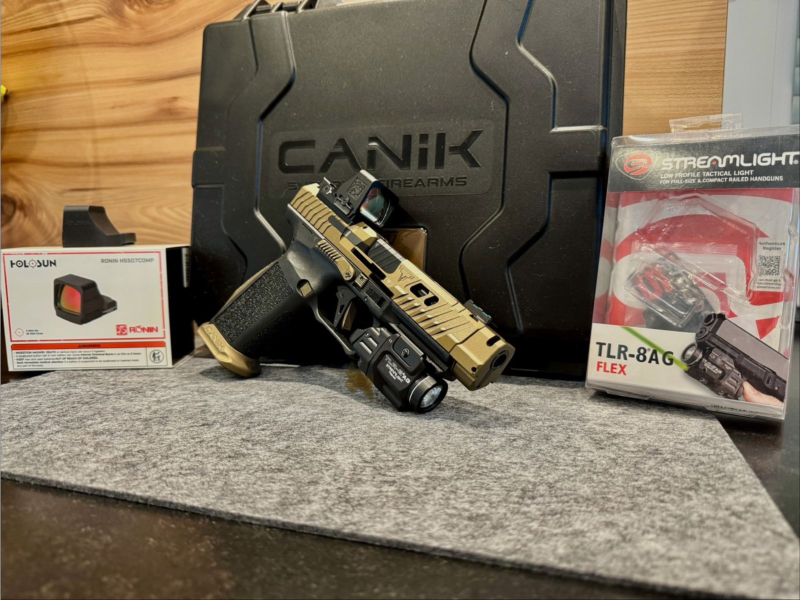 Canik TP9  TTI Combat Taran Tactical 9x19mm