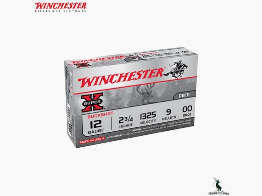 Winchester Munition 9 Geschosse Semi-Magnum Kal. 12